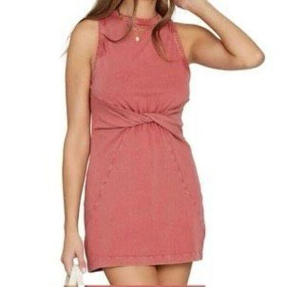 L*space Seaview Dress Brick - Picture 1 of 9